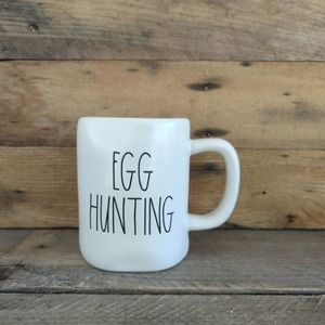 Rae Dunn "EGG HUNTING" by Magenta from the Artesian Collection 19 oz. Easter Mug